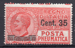 1927 -  Italia - REGNO - Unif. . N.  PN11 - LH -  (B-AB36688. - 10..) - Pneumatische Post