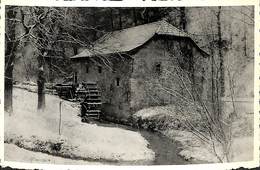 Onoz - Le Vieux Moulin Sous La Neige (XVe Siècle, Photo D'Art Bethune) - Jemeppe-sur-Sambre