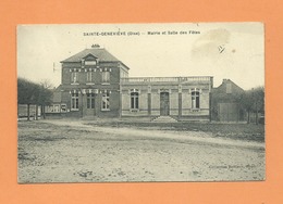 CPA -  Sainte Geneviève     -(Oise) -  Mairie Et Salle Des Fêtes - Sainte-Geneviève