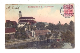 0-8400 BISCHOFSWERDA, Am Mühlteich, 1910 - Bischofswerda