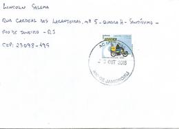 LSJP BRAZIL COVER SEAL IPANEMA RIO DE JANEIRO 2015 - Lettres & Documents