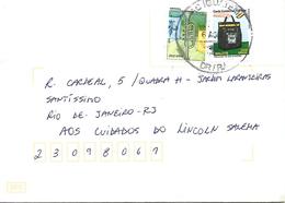 LSJP BRAZIL COVER SEAL AGUATEMI RIO DE JANEIRO - Lettres & Documents