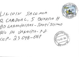 LSJP BRAZIL COVER SEAL SÃO FRANCISCO 2012 SÃO JOSÉ - Storia Postale