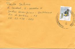 LSJP BRAZIL COVER SEAL ROCHA MIRANDA 2012 RIO DE JANEIRO - Briefe U. Dokumente