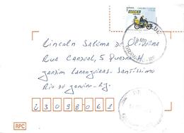 LSJP BRAZIL COVER SEAL DR LUIZ GRAVATAI - Lettres & Documents