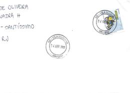 LSJP BRAZIL FRAGMENT COVER SEAL VILA MARIANA 2012 - Cartas & Documentos