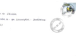 LSJP BRAZIL FRAGMENT COVER SEAL PANAMBY MORUMBI 2011 - Storia Postale