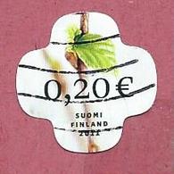 FINLANDIA USATO - 2011 - UNUSUAL STAMP - Alberi - Birch Bud - € 0,20 - Michel FI 2085 - Gebraucht