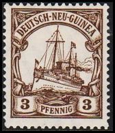 1919. DEUTSCH-NEU-GUINEA 3 Pf. Kaiserjacht SMS Hohenzollern.  (Michel 24) - JF307976 - Nueva Guinea Alemana