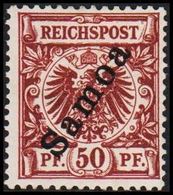 1900. Samoa 50 Pf. REICHSPOST. (Michel 6) - JF307725 - Samoa