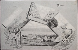 MEILEN 4 Ansichten Gel. 1910 N. Ober-Wetzikon - Meilen