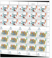 ISRAEL 2011 FULL SHEETS ( 2 ) CHEMISTRY NOBEL PRIZE 12795-1 - Nuovi (con Tab)