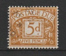 MiNr. 7 Großbritannien, Portomarken / 1914, 20. April/1924. Ziffern Im Kasten. - Used Stamps