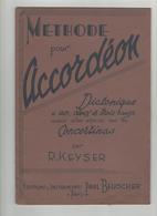 Méthode Pour Accordéon Diatonique Paul Beuscher - Textbooks