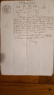 ACTE DE   07/1891 QUITTANCE SUR DROIT DE SUCCESSION A MIREBEAU SUR BEZE - Documents Historiques