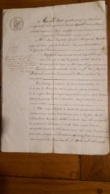 ACTE DE   04/1829  NOTAIRES ROYAUX A DIJON  CONCERNANT DES BIENS  LECHENET A BEIRE LE CHATEL - Documentos Históricos