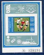 BULGARIA 1973 Olympic Congress Imperforate Block MNH / **  Michel Block 42B - Hojas Bloque