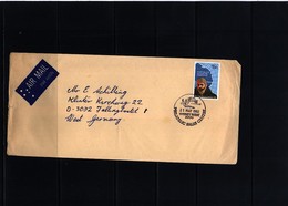 Australian Antarctic Terrritory 2000 Interesting Airmail Letter - Covers & Documents