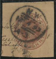 GREAT BRITAIN GRAN BRETAGNA 1893 POSTAL ENTIRE INTERO POSTALE ONE PENNY USATO USED OBLITERE' - Used Stamps