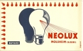 Buvard "NEOLUX" Molsheim Bas Rhin - Electricité & Gaz