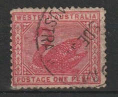 MiNr. 31  Australien (Britische Kolonien) Westaustralien / 1885/1888. Freimarken: Schwarzschwan. - Gebraucht