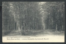 +++ CPA - NOTRE DAME AU BOIS - Avenue Ravenstein Et Promenade Royale - DVD 13208 - Café Restaurant...  // - Overijse