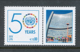 UN Wien 2016. Michel # 917. Single With Tab From Personalized Sheet . MNH (**) - Ongebruikt