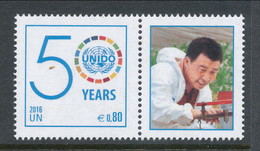 UN Wien 2016. Michel # 917. Single With Tab From Personalized Sheet . MNH (**) - Nuovi