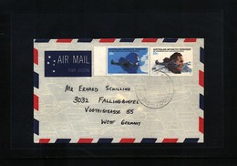 Australian Antarctic Terrritory Interesting Airmail Cover - Lettres & Documents