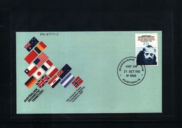 Australian Antarctic Terrritory 1983 Macquarie Island  Antarctic Treaty FDC - Covers & Documents