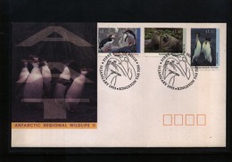 Australian Antarctic Terrritory 1993 Antarctic Willife FDC - Covers & Documents