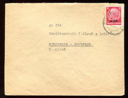 Enveloppe De Strasbourg Pour Schirmeck Vorbruck En 1940 - N116 - Lettres & Documents