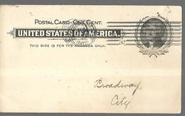 Etats - Unis  Entier Postal 1902  Pour Le Développement De Cuba - 1901-20