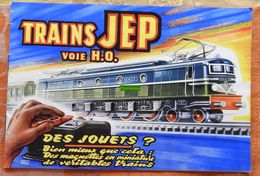 Catalogue JEP Bleu Voie HO Série 60, Dess Georges AROU, Avec Prix (tarif B8) : Trains JEP - 1957 - Altri & Non Classificati