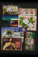 COMMONWEALTH NHM MINI SHEETS & SHEETLETS COLLECTION 1980-2016 Extensive Range From Around The Commonwealth, Mostly Post  - Andere & Zonder Classificatie