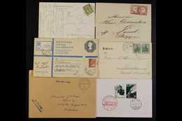 RAILWAY COVERS AND CARDS 1870's To 1980's Hoard From Mostly European Countries. Covers And Cards Generally With Railway  - Otros & Sin Clasificación