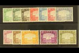 1937 Dhow Set Complete, SG 1/12, Superb Mint Og. Exceptionally Fresh And Well Centered For This Issue. (12 Stamps) For M - Aden (1854-1963)