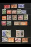 1937-1951 COMPLETE FINE MINT COLLECTION On A Stock Page, All Different, Complete SG 95/119, Inc 1938-51 Pictorials Set,  - Otros & Sin Clasificación