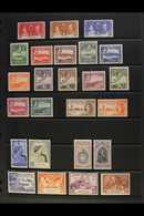 1937-1951 COMPLETE FINE MINT COLLECTION On A Stock Page, All Different, Complete SG 95/119, Inc 1938-51 Pictorials Set,  - Other & Unclassified