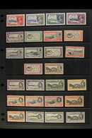 1934-63 MINT COLLECTION Presented On A Pair Of Stock Pages. Includes 1934 Pictorial Set, 1935 Jubilee Set, 1938-53 KGVI  - Ascensión