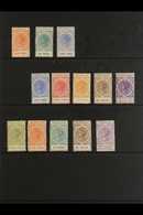 SOUTH AUSTRALIA 1902-12 MINT GROUP OF "POSTAGE" Inscribed Stamps, Incl. 1902-4 4d, 6d & 8d, 1904-11 All Values Between 8 - Autres & Non Classés