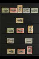 CONGO POSTAGE DUES. 1908-23 ALL DIFFERENT MINT COLLECTION Of The "TAXE" Handstamped Issues, Includes 1908 Set To 50c, 19 - Other & Unclassified