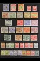 1918-36 VERY FINE MINT COLLECTION Presented On A Pair Of Stock Pages That Includes 1918-22 "Key Plate" 2s, 4s & 5s, 1920 - Bermuda