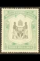 1897-1900 3s Black & Sea Green, SG 49, Fine Mint For More Images, Please Visit Http://www.sandafayre.com/itemdetails.asp - Nyassaland (1907-1953)