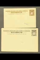 1893 Stationery Postcards ½a And 1a Each With Violet "SPECIMEN" Handstamps, Minor Faults To ½a. (2 Cards) For More Image - África Oriental Británica
