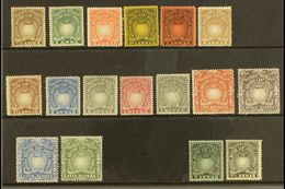 1895 Light & Liberty Range, SG 4/9, SG 11/19 & SG 29/30. Mint (17 Stamps) For More Images, Please Visit Http://www.sanda - Afrique Orientale Britannique