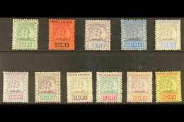 1905-07 Ship Definitive Set, MCA Wmk, SG 240/50, Very Fine Mint (11 Stamps) For More Images, Please Visit Http://www.san - British Guiana (...-1966)