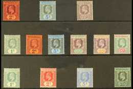 1902-11 MINT KEVII SELECTION Presented On A Stock Card That Includes 1902-04 2c, 5c & 20c, 1904-07 Set To 50c & 1908-11  - Honduras Británica (...-1970)