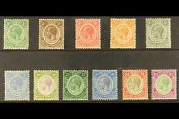 1922-23 Script Wmk Definitive Set, SG 126/37, Very Fine Mint (11 Stamps) For More Images, Please Visit Http://www.sandaf - Honduras Británica (...-1970)