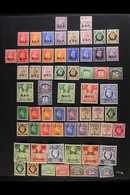 1942-50 MINT COLLECTION Assembled On Album Pages, Majority In Complete Sets Incl. 1942 & 1943-7 "M.E.F." Ovpts Sets Plus - Africa Oriental Italiana